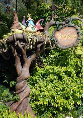 Disneyland, California, May, 2010, Pixie Hollowのeditorial素材