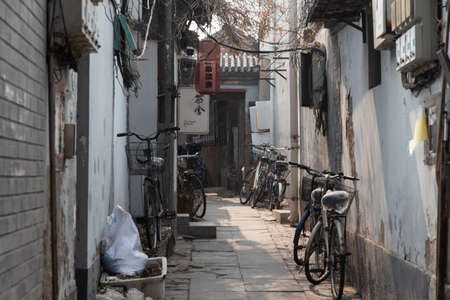 Beijing, 02/2019. The Confucius Temple in Beijing is the place where people paid homage to Confucius during the Yuan, Ming and Qing dynasties.のeditorial素材