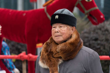 February 2020, Hangzhou, China. The position of the city near the West Lake is what makes it famous and a tourist destination for the Chinese.のeditorial素材