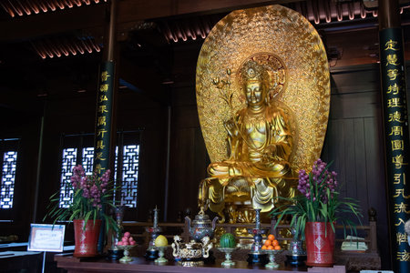 Jade Buddha temple, Shanghai, China. 02/05/2019