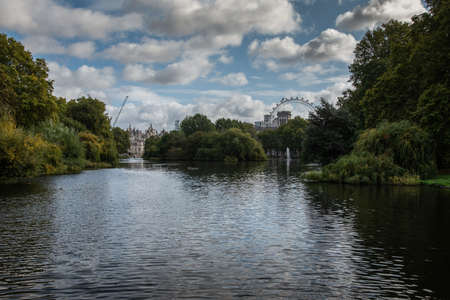 London 09/27/2019 St James park is the oldest Royal park in Westminster, central Londonのeditorial素材