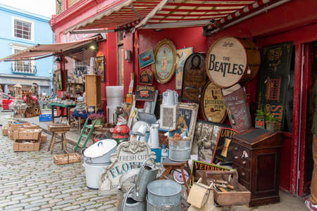 london 09/27/2019 The colorful houses of Nottingh Hillのeditorial素材