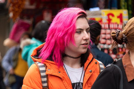 London, September 2021. Camden Town is famous for the market near the Regent's Canal selling fashion...