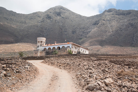 Villa Winter in Cofete, Fuerteventura, Spain.の写真素材