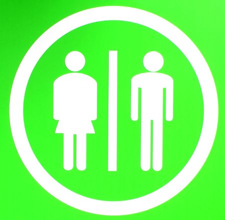 Toilet signの写真素材