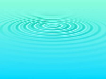 Rippled water waves illustration backgroundの写真素材