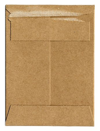 Parcel or small packet isolated over whiteの写真素材