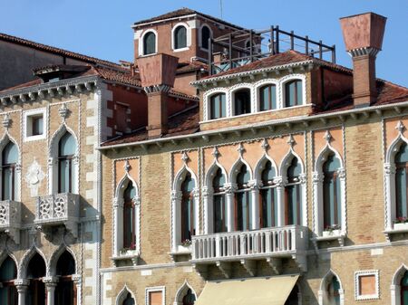 Town of Venice (Venezia) in Italyの写真素材