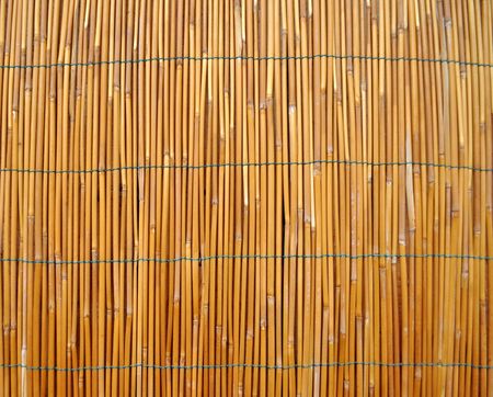 Bamboo fence useful as a natural backgroundの写真素材