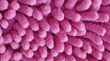 Carpet mat rug made of coloured spongeの写真素材