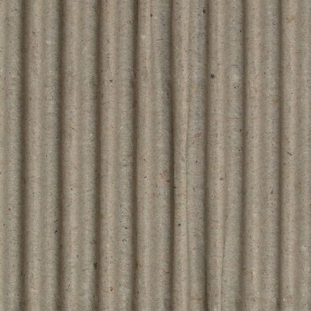 Brown corrugated cardboard sheet useful as a backgroundの写真素材