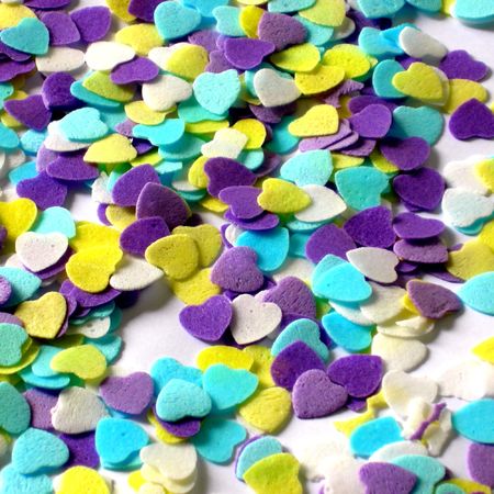 Gingerbread confetti sweetsの写真素材