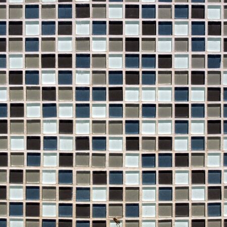 Detail of mosaic tiles useful as a backgroundの写真素材