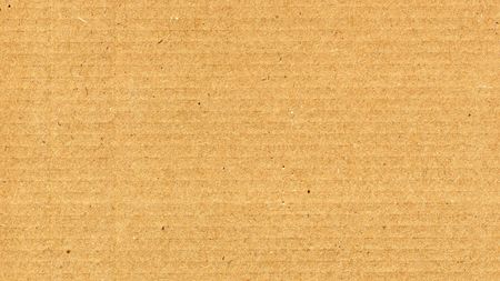 Brown corrugated cardboard useful as a backgroundの写真素材