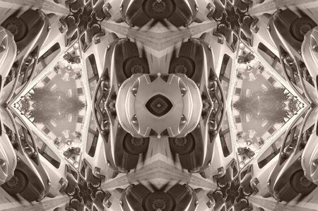 Abstract illustration useful as a background wallpaperの写真素材