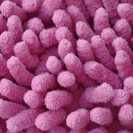 Carpet mat rug made of coloured spongeの写真素材