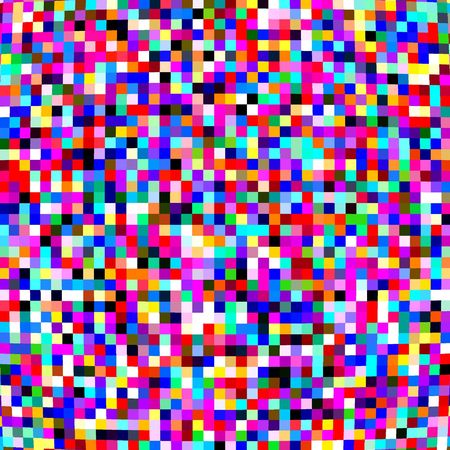 Illustration of colored mosaic tiles useful as a backgroundの写真素材