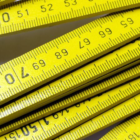 Carpenter's rulerの写真素材