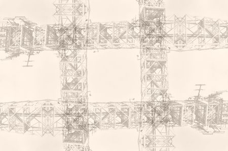 Abstract illustration useful as a background wallpaperの写真素材