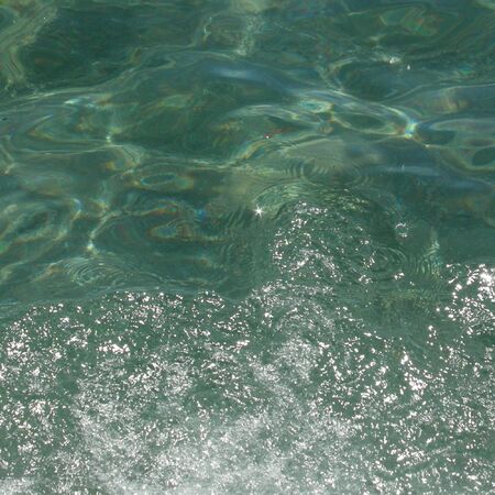 Blue sea water backgroundの写真素材