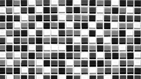 Detail of mosaic tiles useful as a backgroundの写真素材