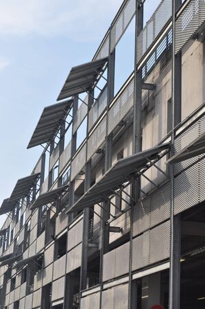 Solar cells panels for electric power productionの写真素材