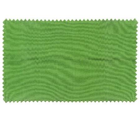 A fabric sample isolated over white backgroundの写真素材