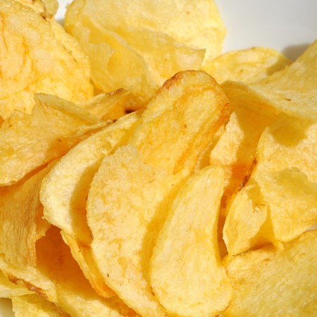 French fries chips or pommes frittes foodの写真素材