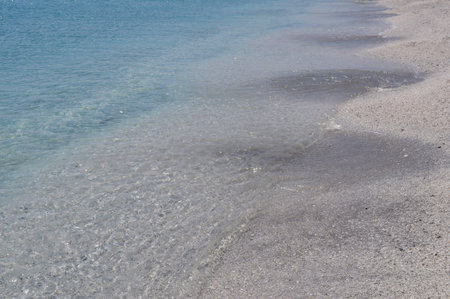 The Stintino beach in Sassari, Sardinia, Italy