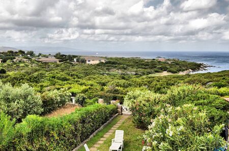 Natural landscape of a shore or beach - high dynamic range HDRの写真素材