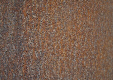 Rusted steel sheet useful as a background - selective focusの写真素材