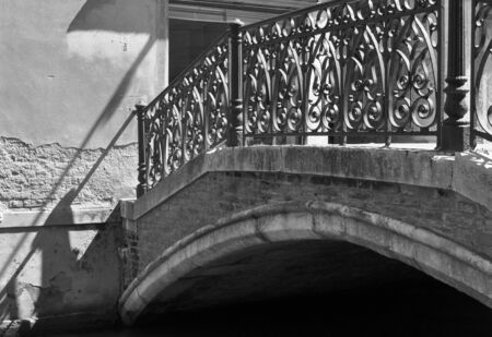 View of the town of Venice (Venezia) in Italyの写真素材