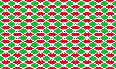 Seamless tiled flag illustration useful as background - Burundiの写真素材