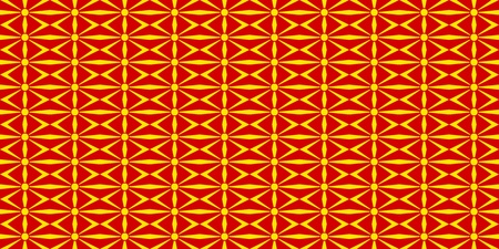 Seamless tiled flag illustration useful as background - Macedoniaの写真素材