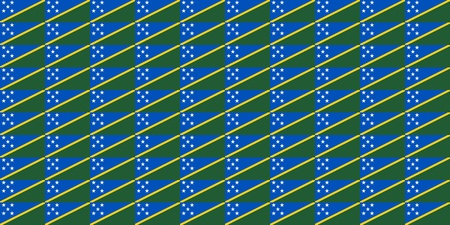 Seamless tiled flag illustration useful as background - Solomon Islandsの写真素材