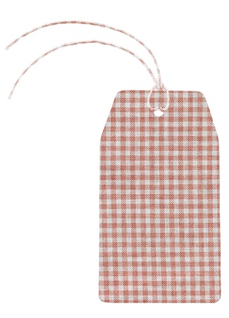 A paper tag or label or stickerの写真素材