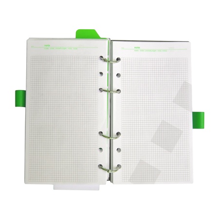 Open notebookの写真素材