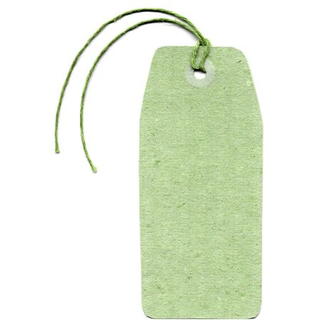 A paper tag or label or stickerの写真素材