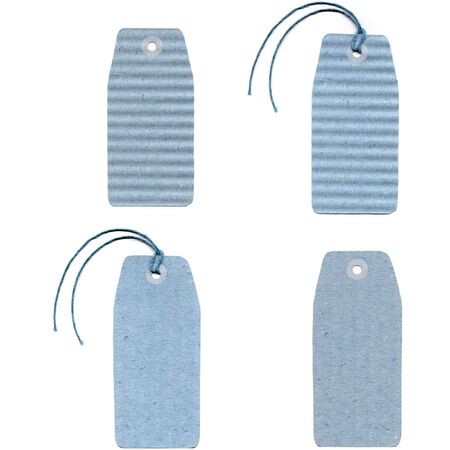 A paper tag or label or stickerの写真素材