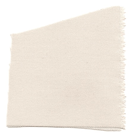 A fabric sample isolated over white backgroundの写真素材