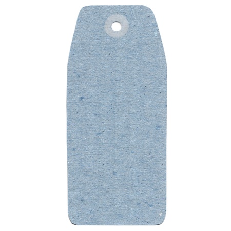 Tag label isolated over a white backgroundの写真素材