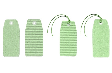 A paper tag or label or stickerの写真素材