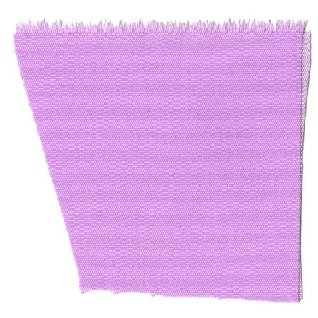 A fabric sample isolated over white backgroundの写真素材
