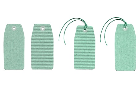 A paper tag or label or stickerの写真素材