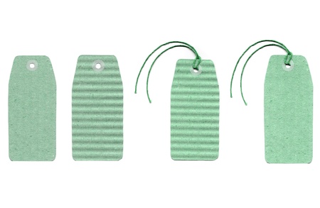 A paper tag or label or stickerの写真素材