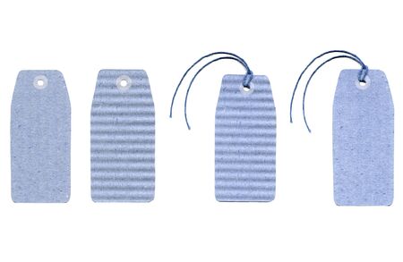 A paper tag or label or stickerの写真素材