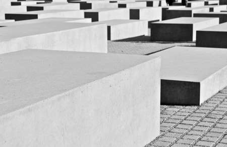 Holocaust Memorial to the Murdered Jews of Europeのeditorial素材