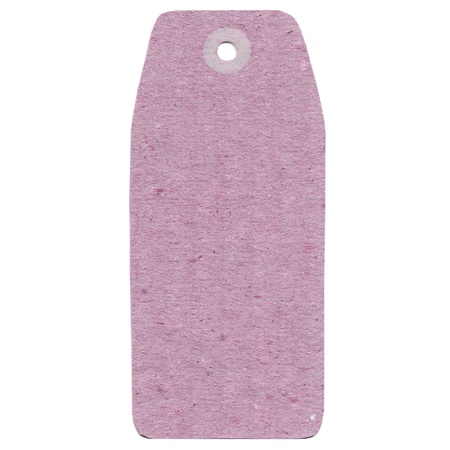 Tag label isolated over a white backgroundの写真素材