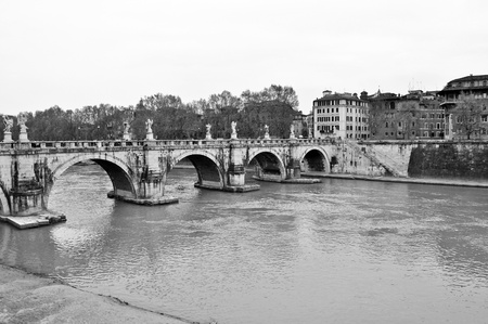 View of the city of Rome, Italyの写真素材