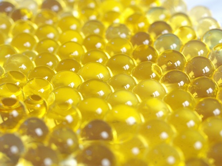 Plant and Flower Gel Floral Colour Water Beads - selective focusの写真素材